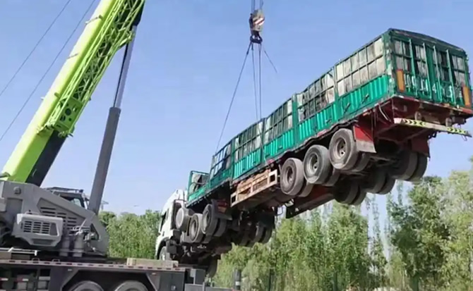 大渡口区道路脱困救援案例